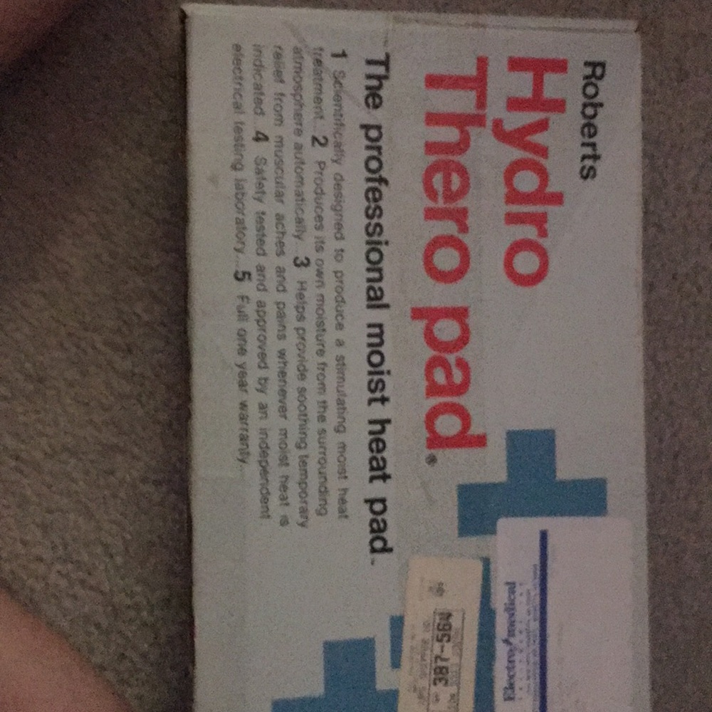 Hydro thero pad
